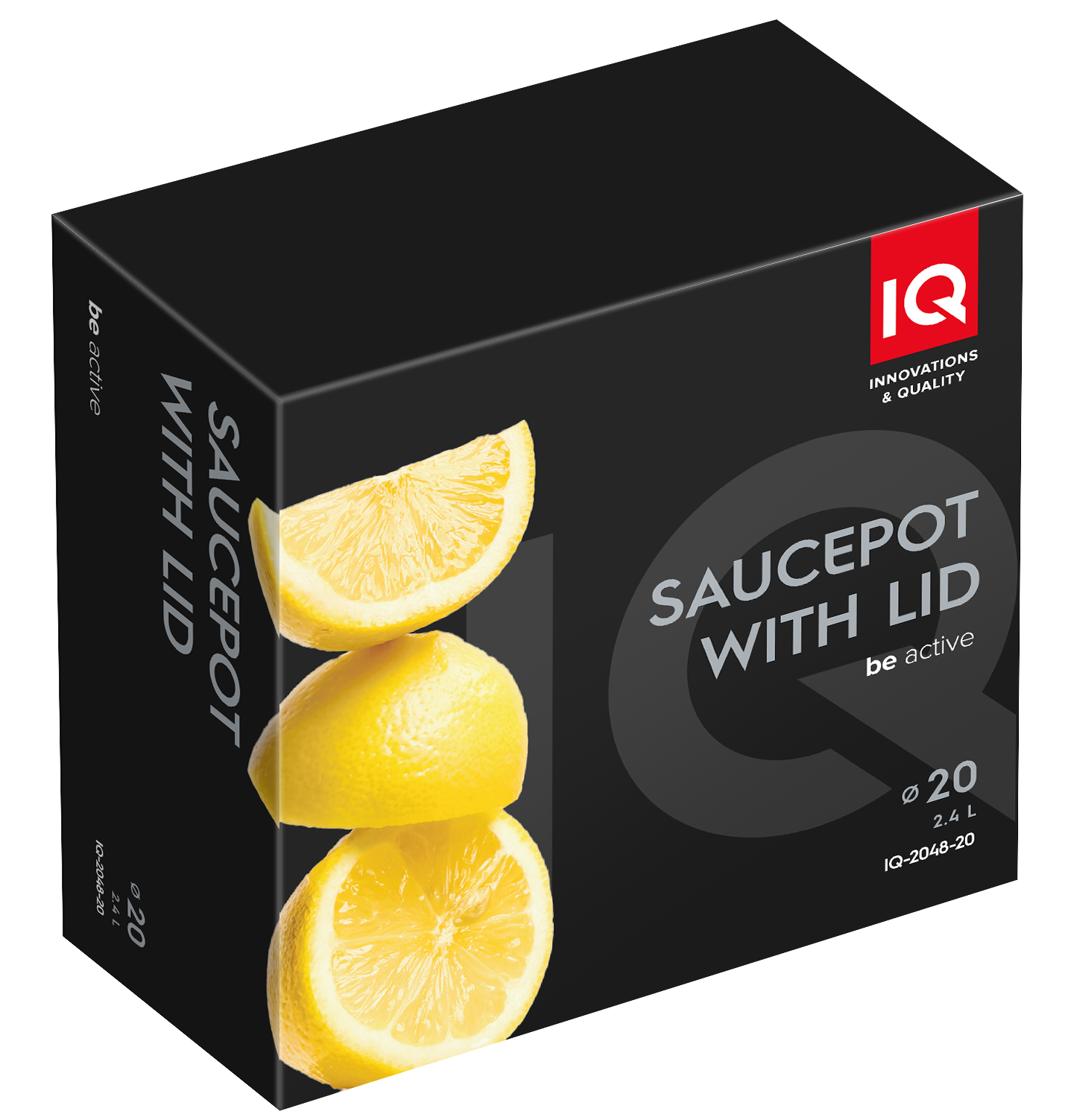 Каструля IQ Be Active (2.4 л) 20 см IQ-2048-20 6996305 фото