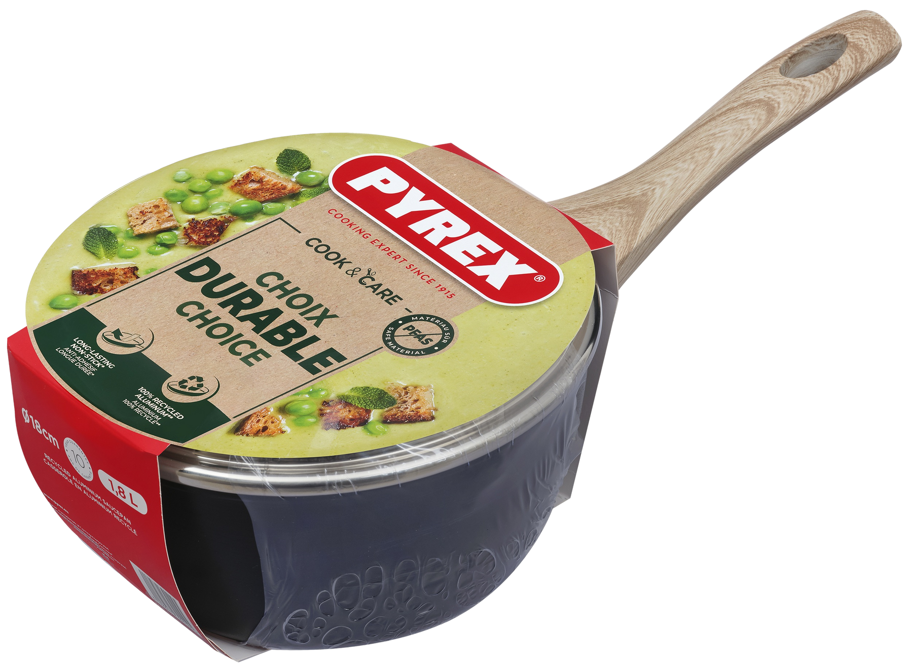 Ківш Pyrex Cook&Care (1.8 л) 18 см CR18AP6/8044 7120911 фото