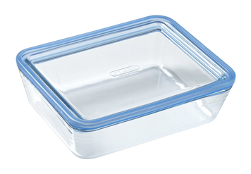 Форма з кришкою Pyrex Pure Glass, 22x17x7 см 242A000/8045 7092350 фото