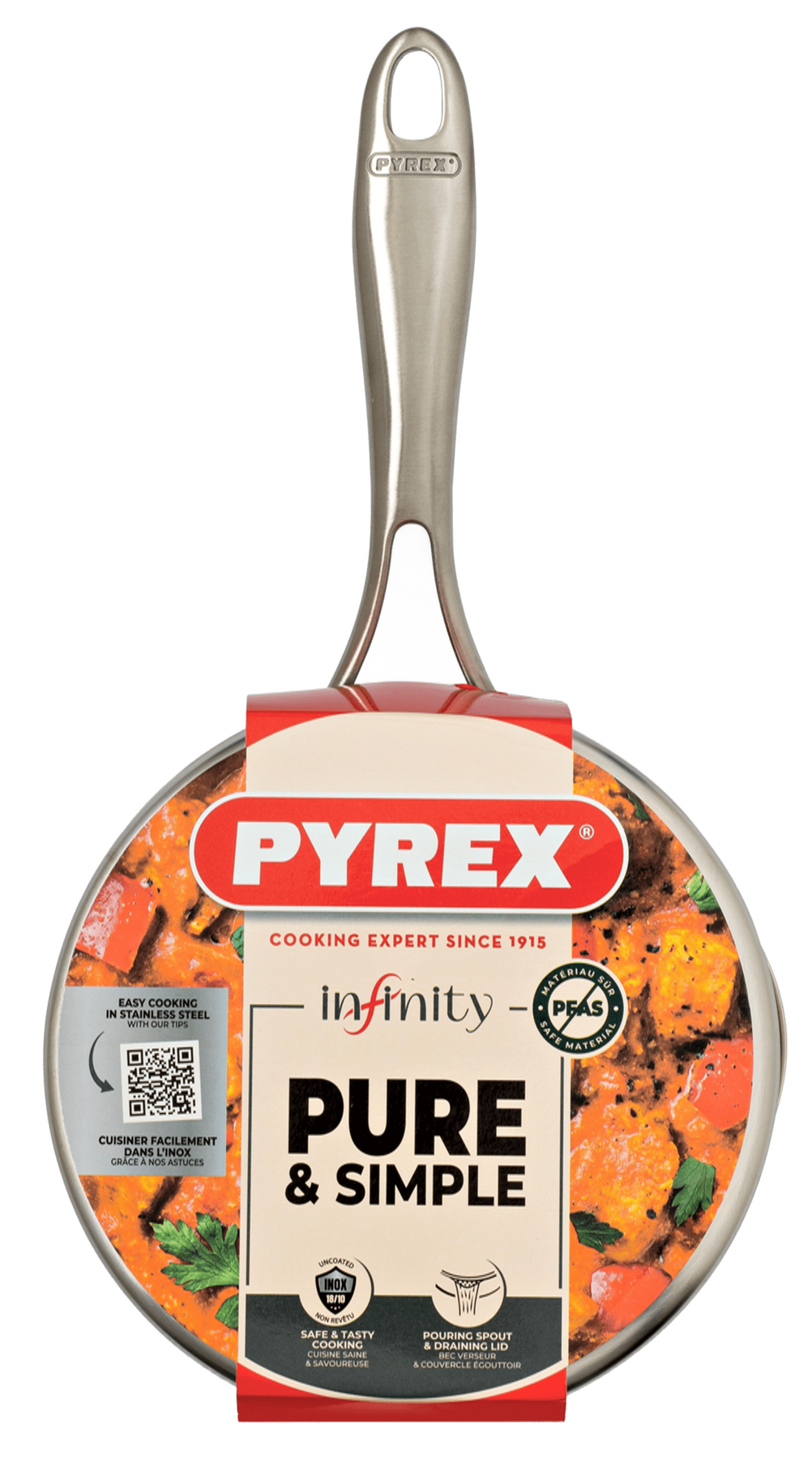 Ківш Pyrex Infinity (2.5 л) 20 см SR20APX/8044 7250685 фото