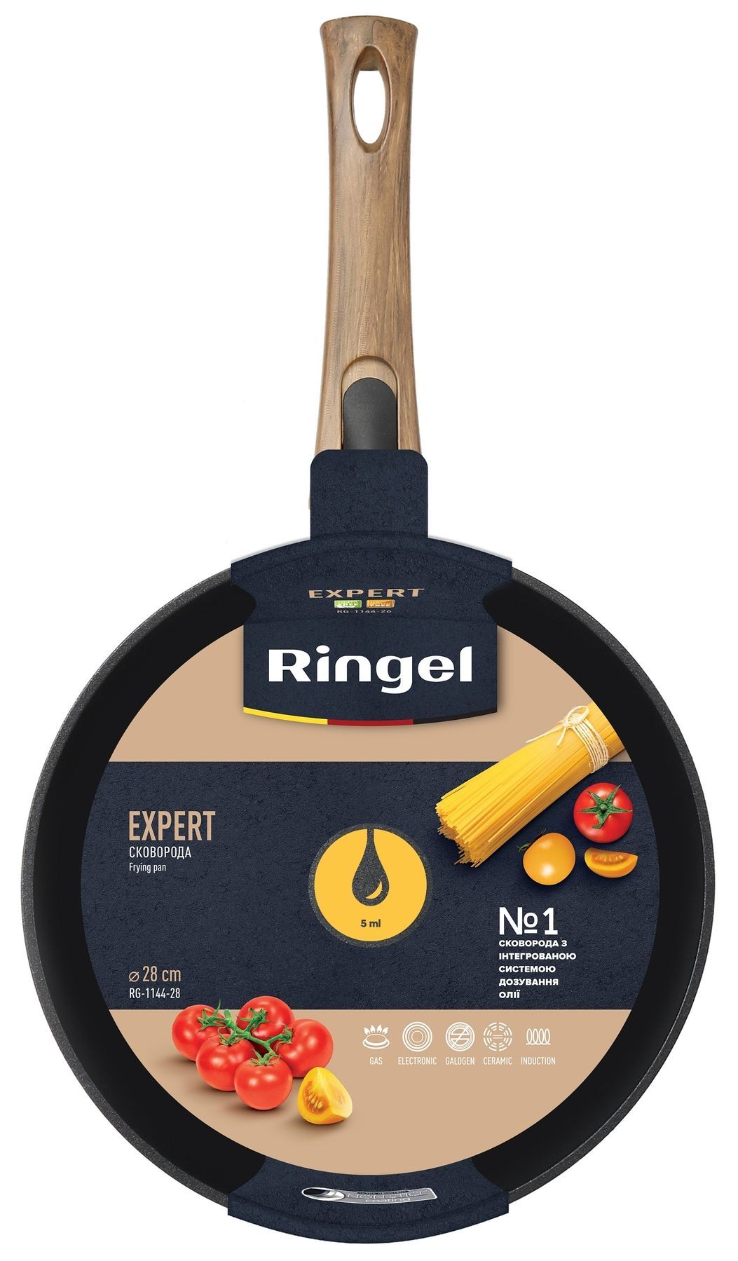Сковорода RINGEL Expert 28 см RG-1144-28 6806800 фото