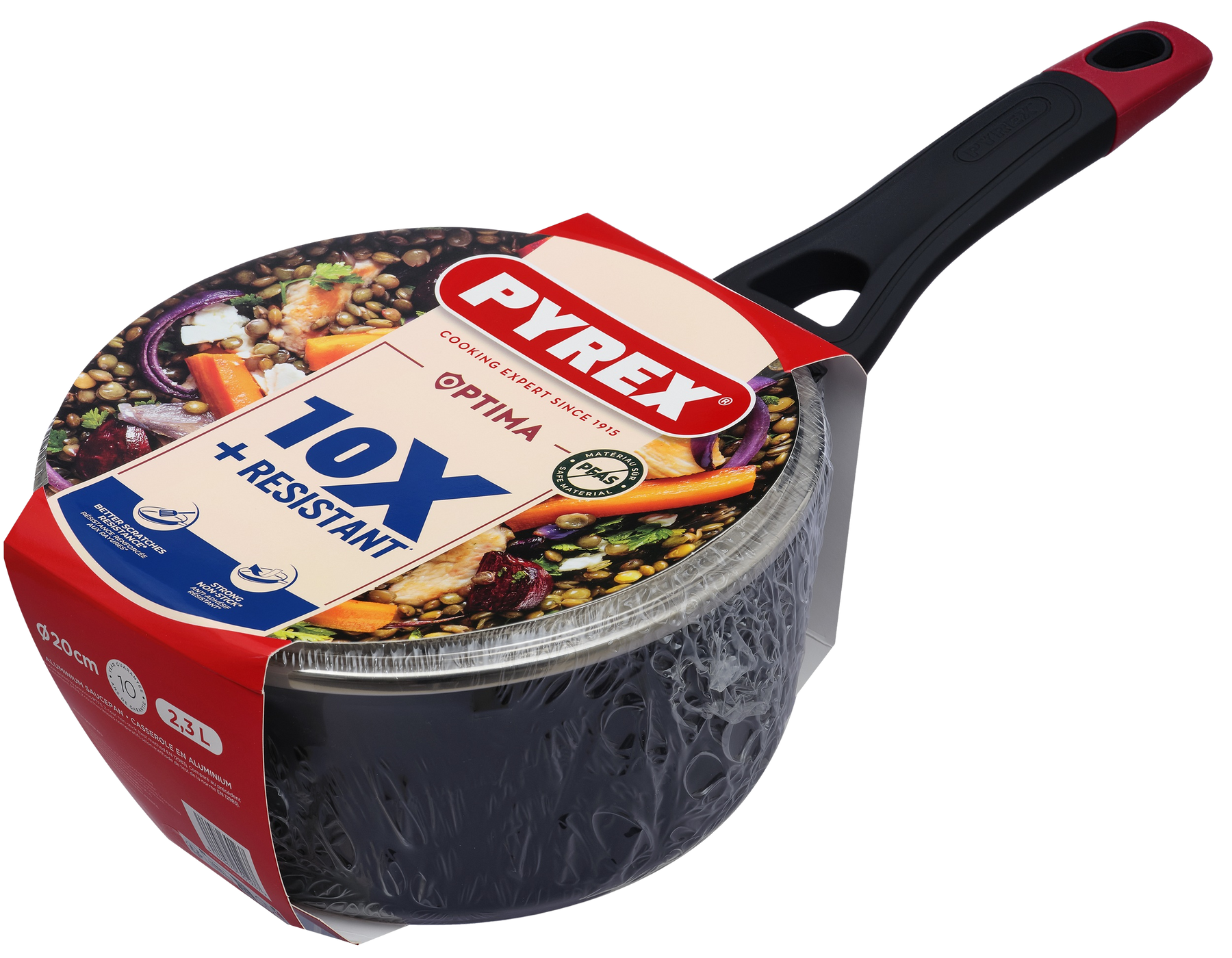 Ківш Pyrex Optima (2.3 л) 20 см OT20AP6/8044 7120898 фото