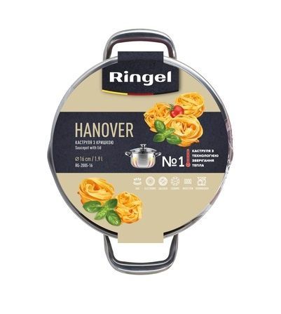 Каструля Ringel Hanover 18 см (2.3л) RG-2005/1-18 6740924 фото