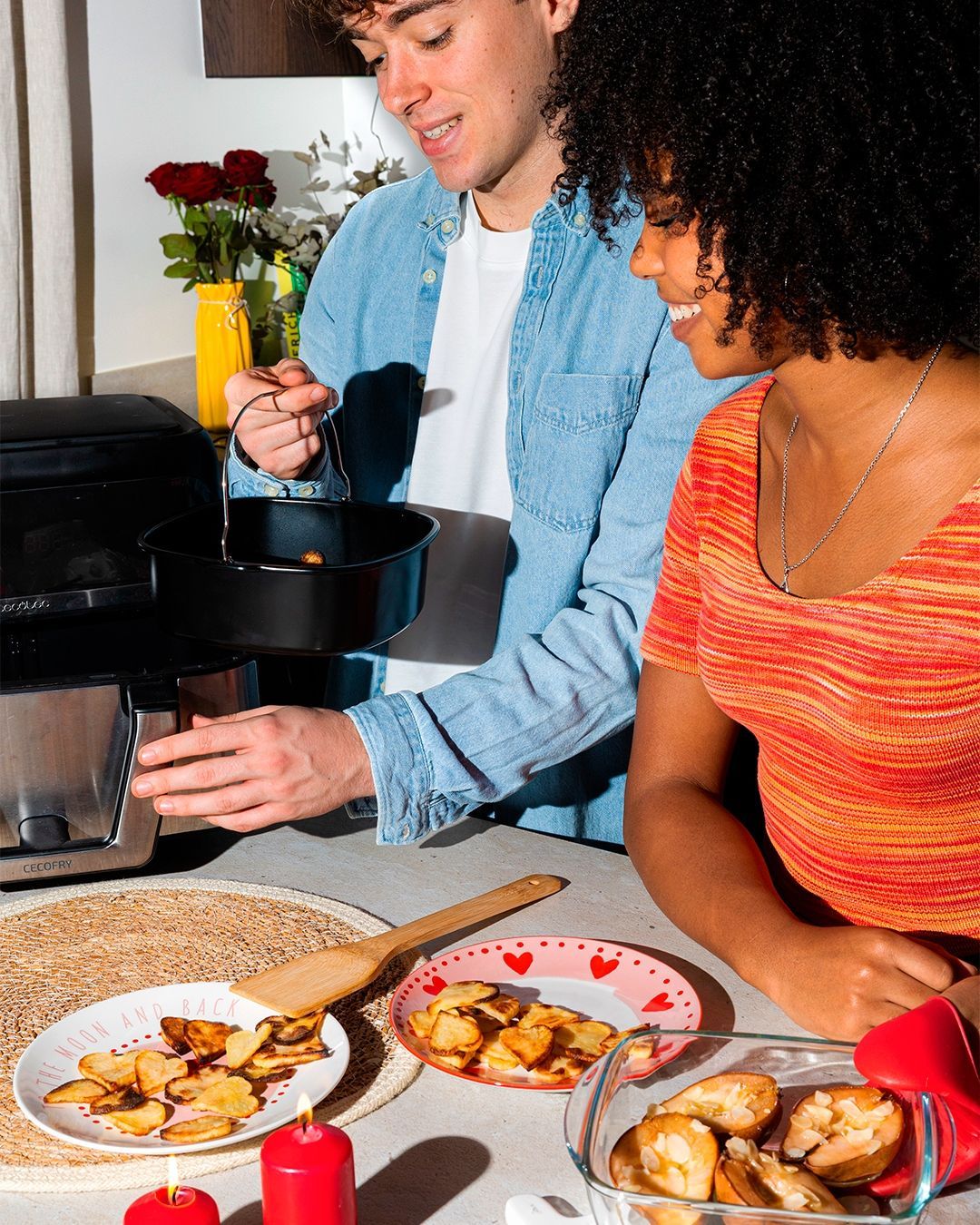 Форма для запікання Pyrex AirFryer, 22х21х7.5 см (1.9 л) AF22SR6/8046 7263055 фото