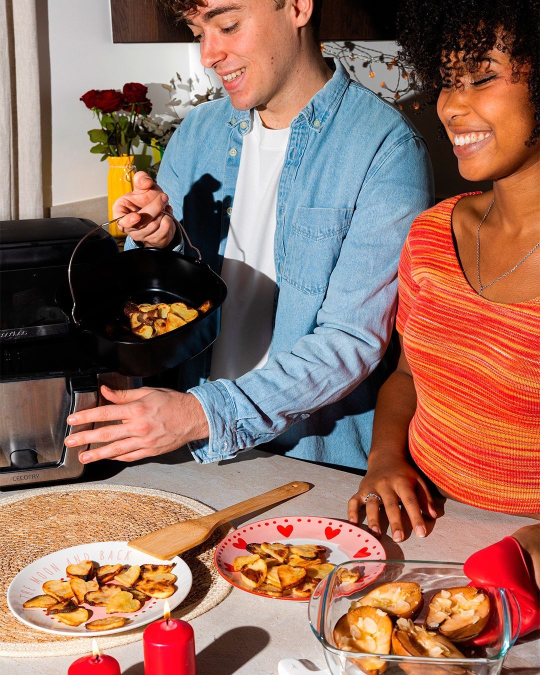 Форма для запікання Pyrex AirFryer, 22х21х7.5 см (1.9 л) AF22SR6/8046 7263055 фото
