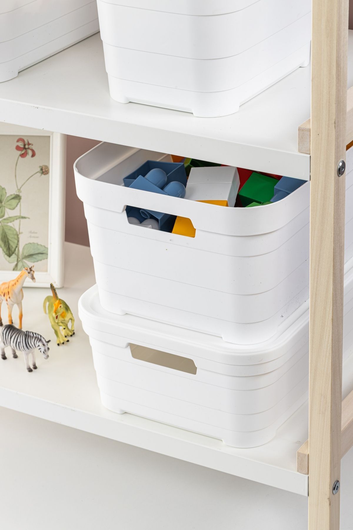 Кошик Idea Home 00637 Pyramid White 2.8 л (00637 White) 7180083 фото