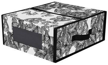 Органайзер Idea Home BS-S01 Anthracite Flowers 15x38.1x32.5 см BS-S01 ткан. з/кр Anthracite Flo 7058554 фото