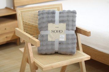 Плед Soho 150х200 см Volume Gray 1&nbsp;Volume Gray 7119121 фото