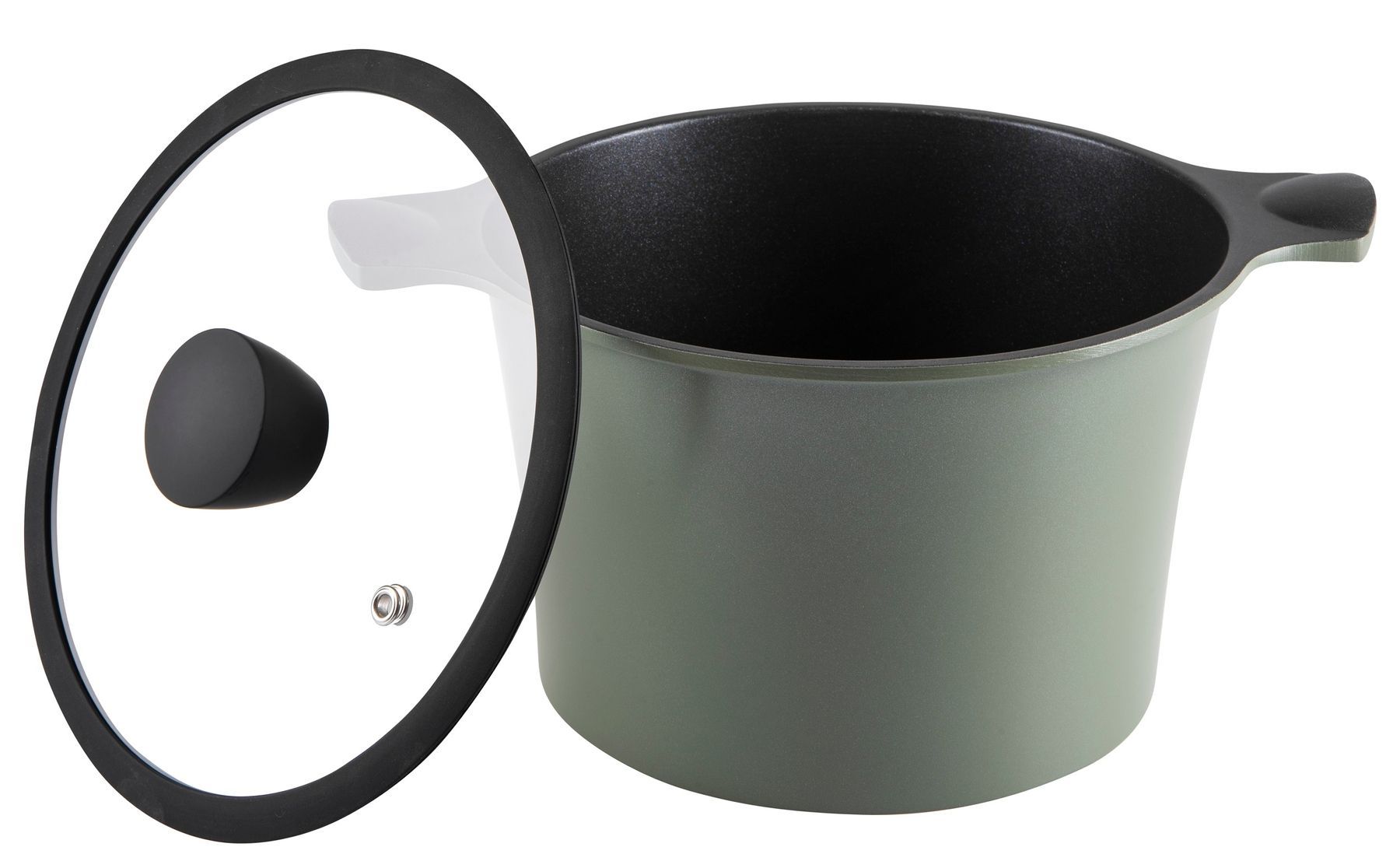 Каструля RINGEL Zitrone Olive (5.8 л) 24 см RG-2108-24/2/OL 6885897 фото