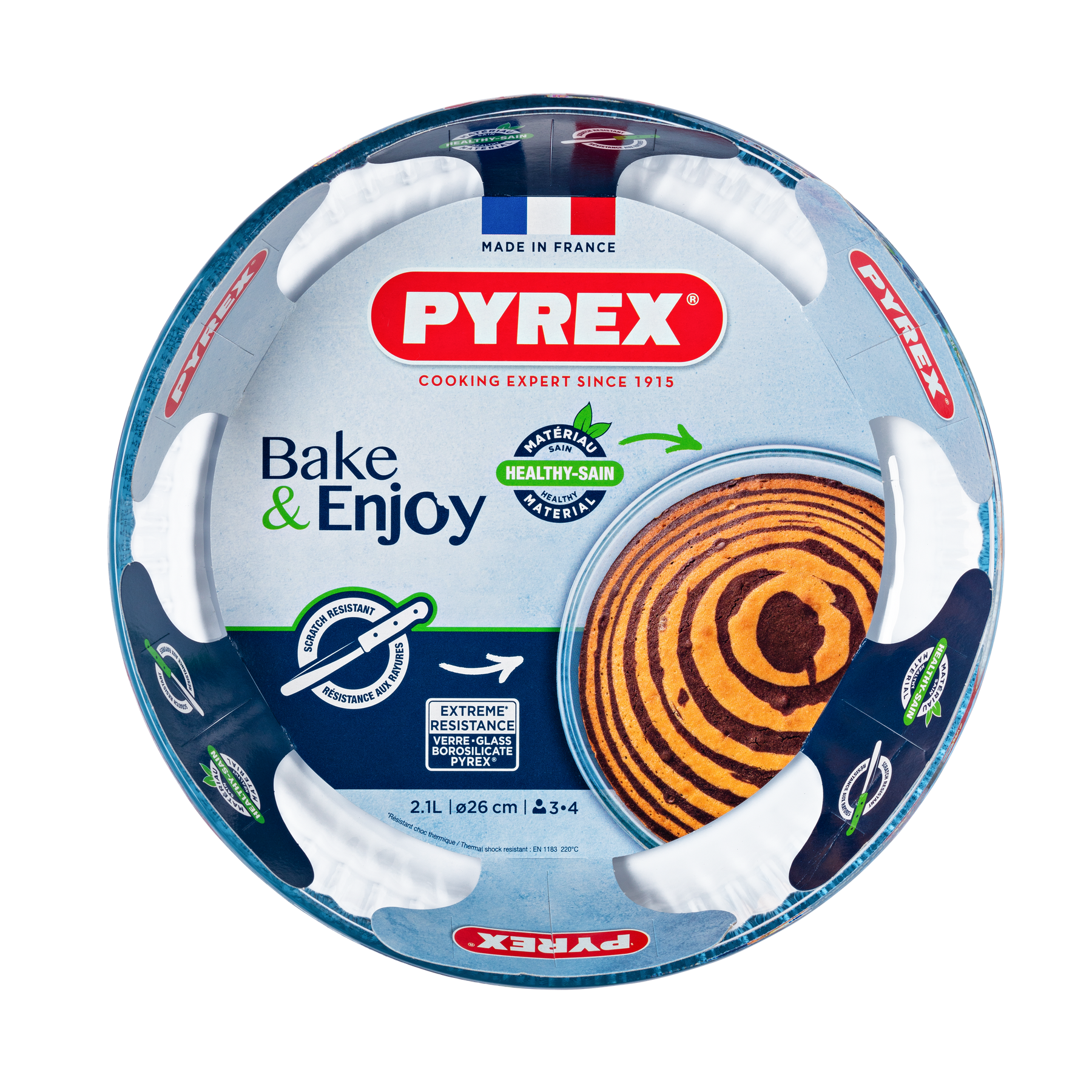 Форма для випічки Pyrex, 26 см (2.1 л) 818B000/8046 7092318 фото
