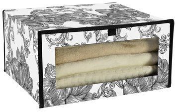 Органайзер Idea Home NP-256 Anthracite Flowers 40x32x20 см NP-256 ткан. з/кр д/взуття Anthr 7058556 фото