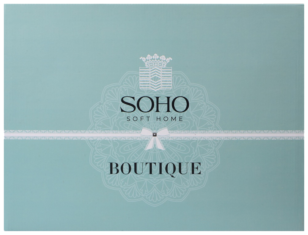 Комплект постільної білизни Soho Євро Boutique 200х230 см Venzel Rosy A130097 6993989 фото