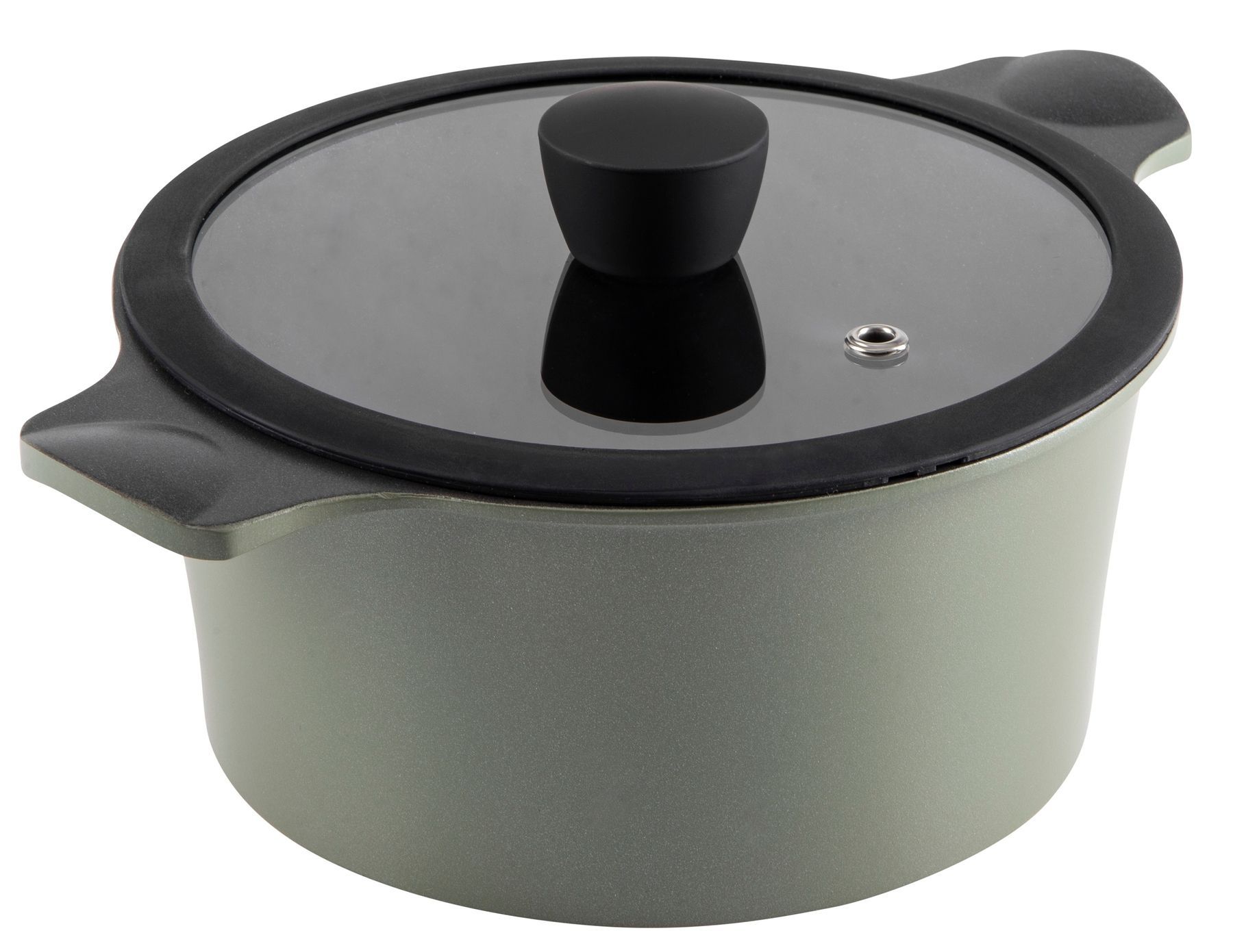 Каструля RINGEL Zitrone Olive (4.2 л) 24 см RG-2108-24/1/OL 6885899 фото
