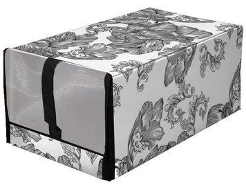 Органайзер Idea Home NPA-01 Anthracite Flowers 34x22x16 см NPA-01 ткан. з/кр д/взуття Anthr 7064927 фото