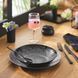Тарілка обідня Luminarc Slate Black, 25 см V0115 6788144 фото 11