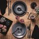 Тарілка обідня Luminarc Slate Black, 25 см V0115 6788144 фото 5