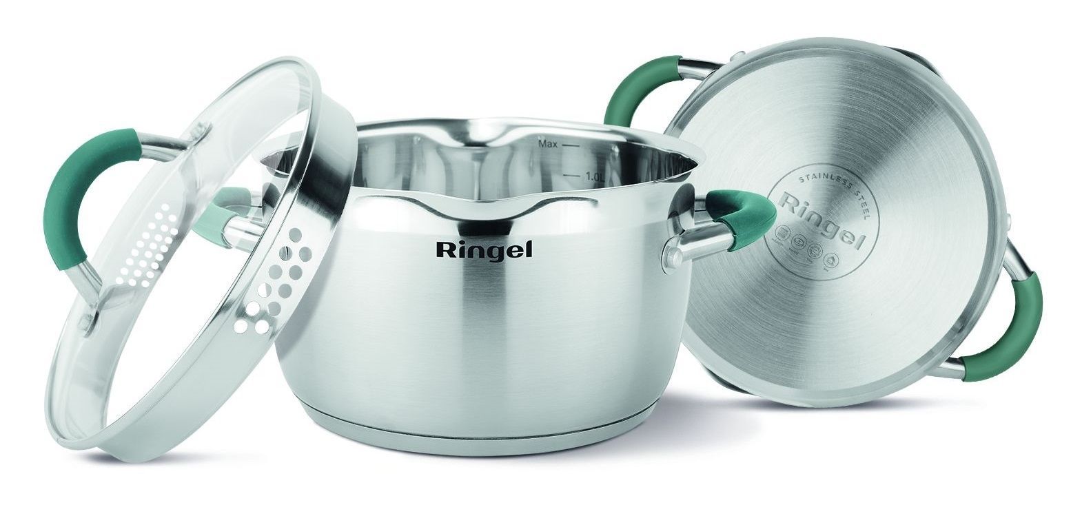 Каструля RINGEL Expert 20 см 3.5л RG 2018-20 6723691 фото