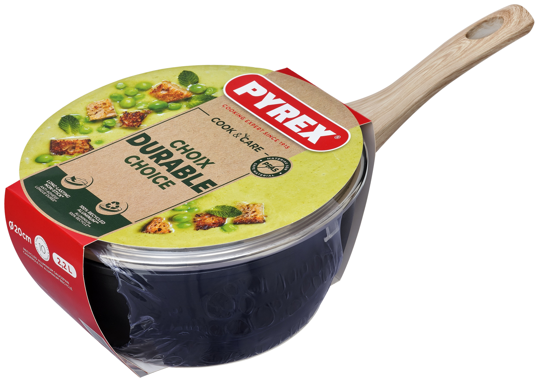 Ківш Pyrex Cook&Care (2.2 л) 20 см CR20AP6/8044 7120912 фото