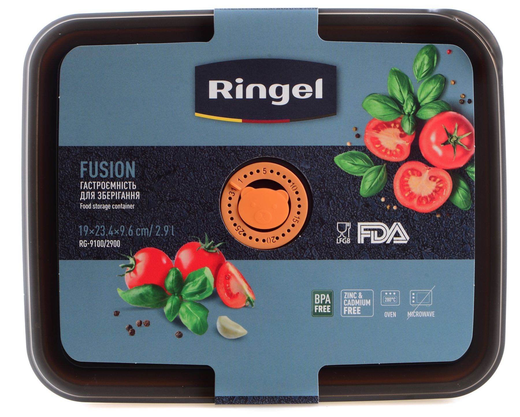 Гастроємність для зберігання Ringel Fusion, 2.9 л RG-9100/2900 6941836 фото