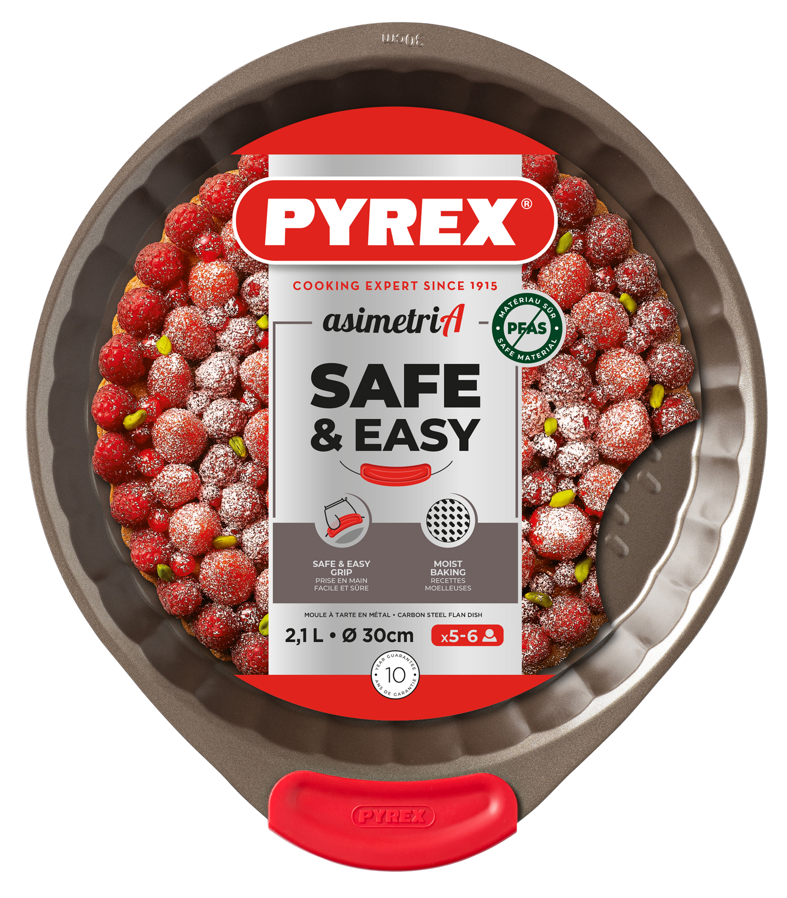 Форма для пирога Pyrex New Asimetria, 30 см AS30BN0/8046 7263915 фото