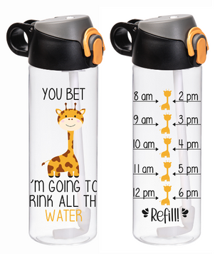 Пляшка для води Herevin Giraffe 0.75 л (161684-052) 7182689 фото