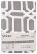 Комплект постільної білизни Soho Полуторний 150х200 см Geometria Grey WY23-293-1-2 6990869 фото 4