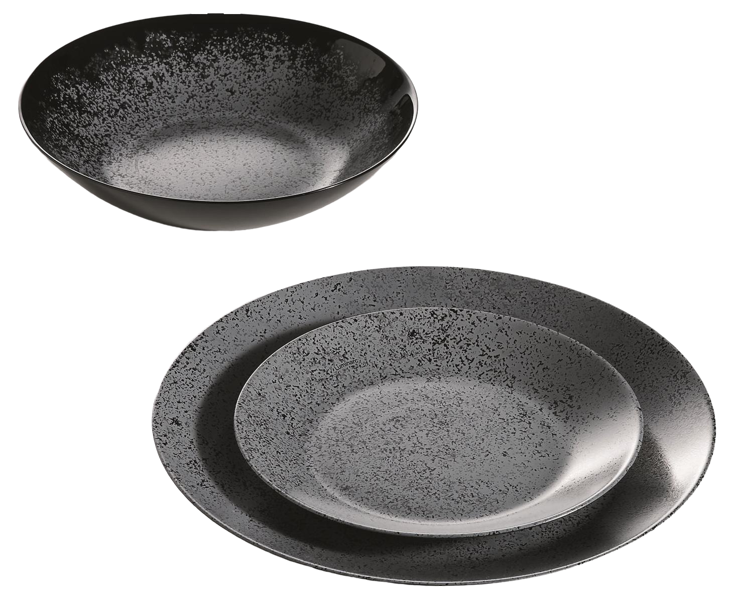 Тарілка десертна Luminarc Slate Black, 18 см V0117 6788146 фото