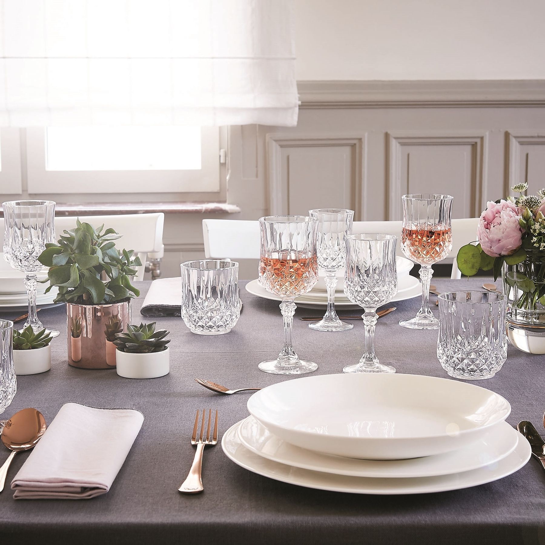 Набір келихів Cristal d`Arques Paris Longchamp, 6х170 мл L7552 6703334 фото