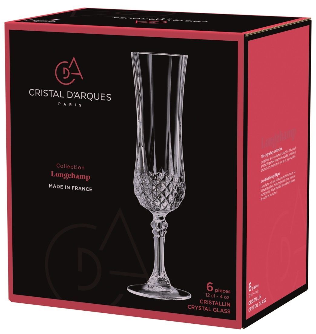 Набір келихів Cristal d`Arques Paris Longchamp, 6х140 мл L7553 6704715 фото
