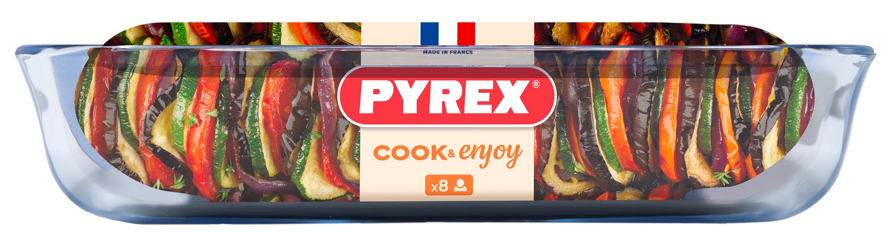 Форма для запікання Pyrex, 40х27х7 см (4.9 л) 240B000/8046 7092327 фото