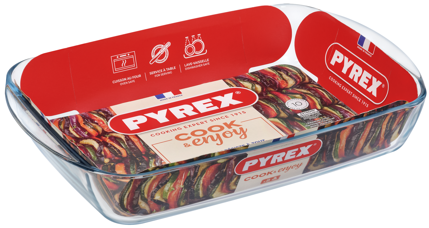 Форма для запікання Pyrex, 40х27х7 см (4.9 л) 240B000/8046 7092327 фото