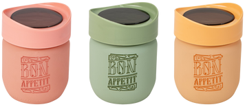 Банка Herevin 2024 Colours Plastic Lid 0.425 л (149357-150) 7053592 фото