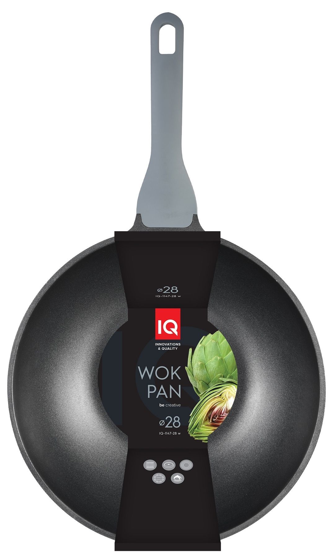 Сковорода WOK IQ Be Creative 28 см IQ-1147-28 w 6964856 фото