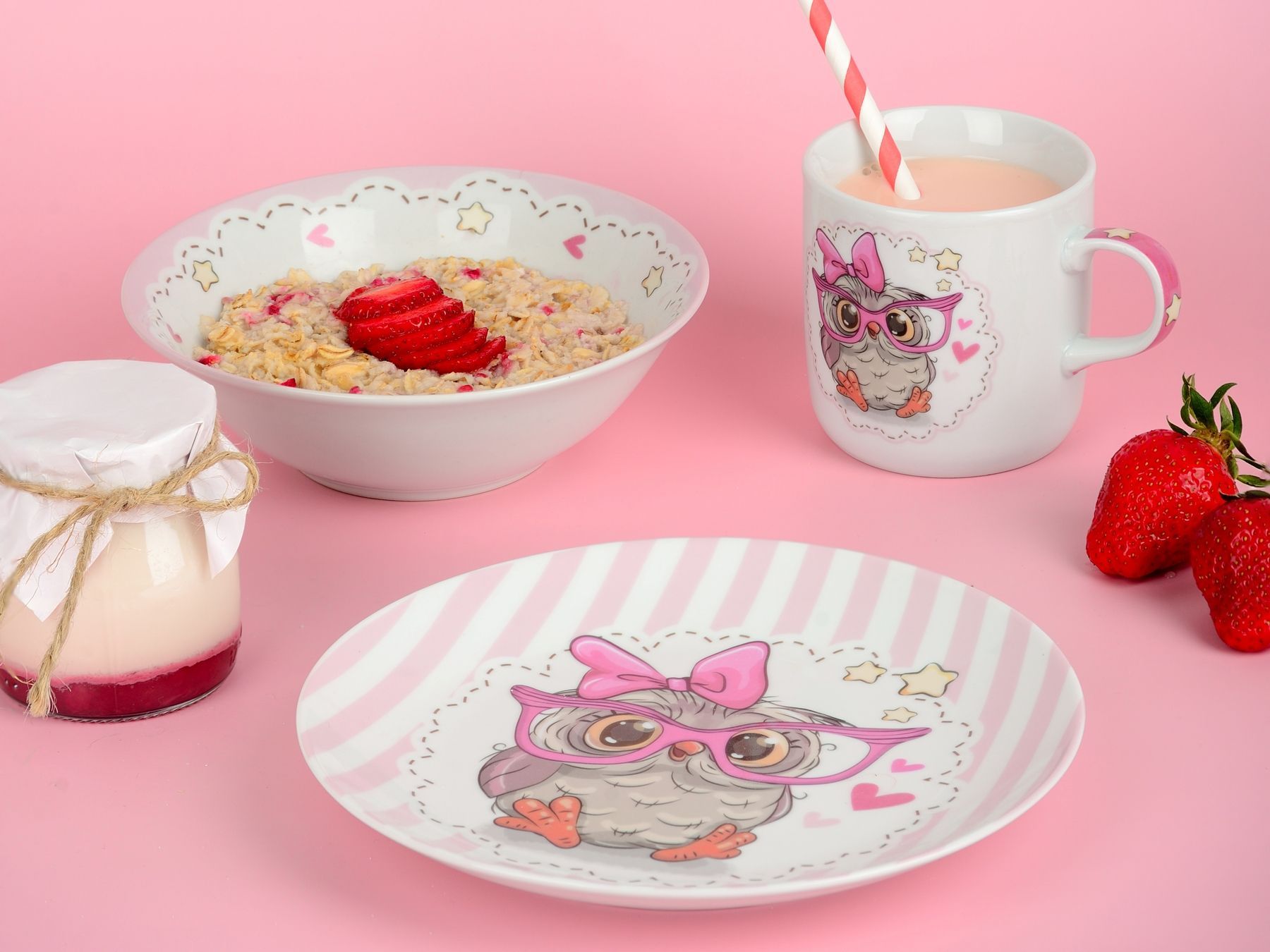 Тарілка обідня Limited Edition Owl YF6031-1 6533283 фото