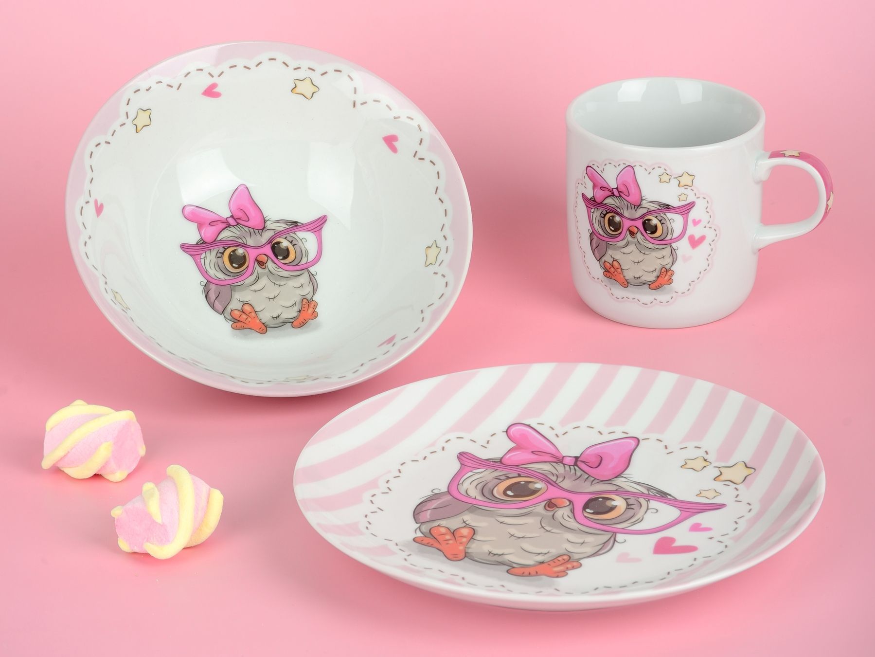 Тарілка обідня Limited Edition Owl YF6031-1 6533283 фото