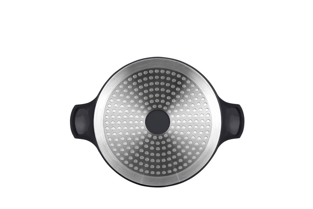 Каструля RINGEL Zitrone Black (5.8 л) 24 см RG-2108-24/2 BL 6471576 фото