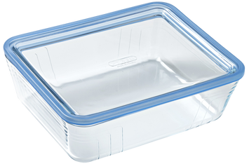 Форма з кришкою Pyrex Pure Glass, 24x19x8 см (2.6 л) 243A000/8044 7092351 фото