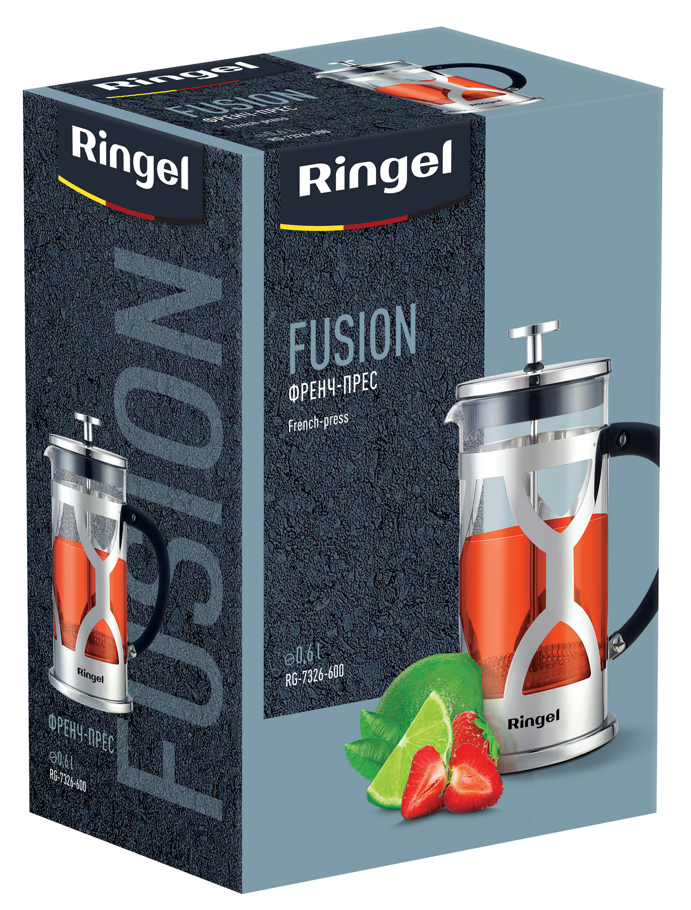 Френч-прес Ringel Fusion, 0.6 л RG-7326-600 6890538 фото