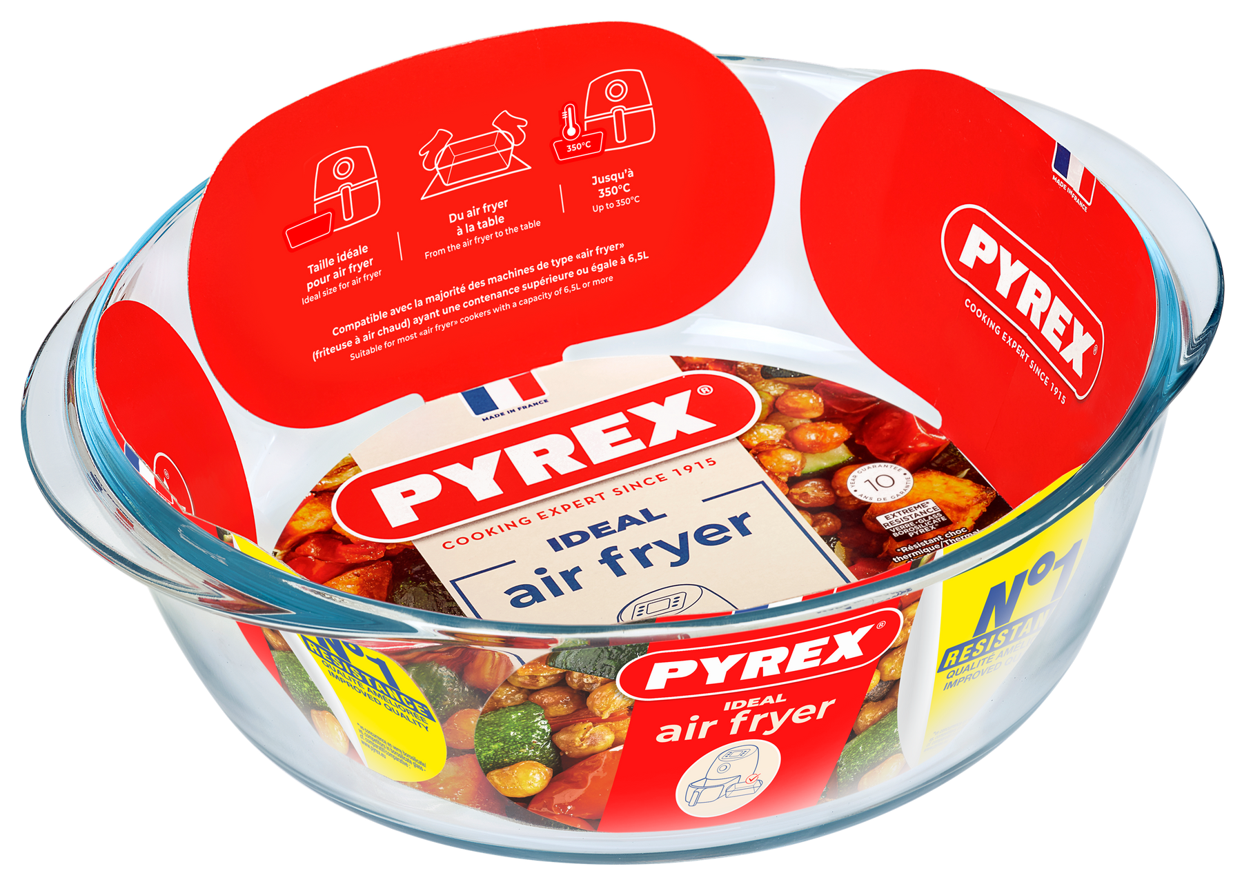 Форма для запікання Pyrex AirFryer, 26x23x8 см (2.3 л) 208B100/7948 7150751 фото