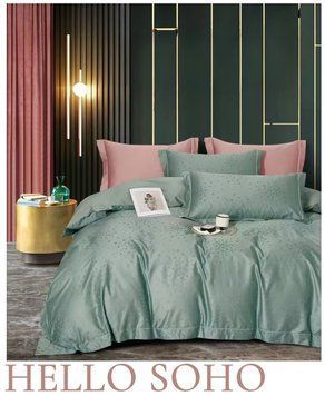 Комплект постільної білизни Soho Євро Boutique 200х230 см Dew Mint A130105 6993997 фото