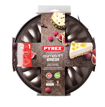 Форма кекс+пиріг PYREX ASIMETRIA, 26 см AS26DT0/7144 6395920 фото