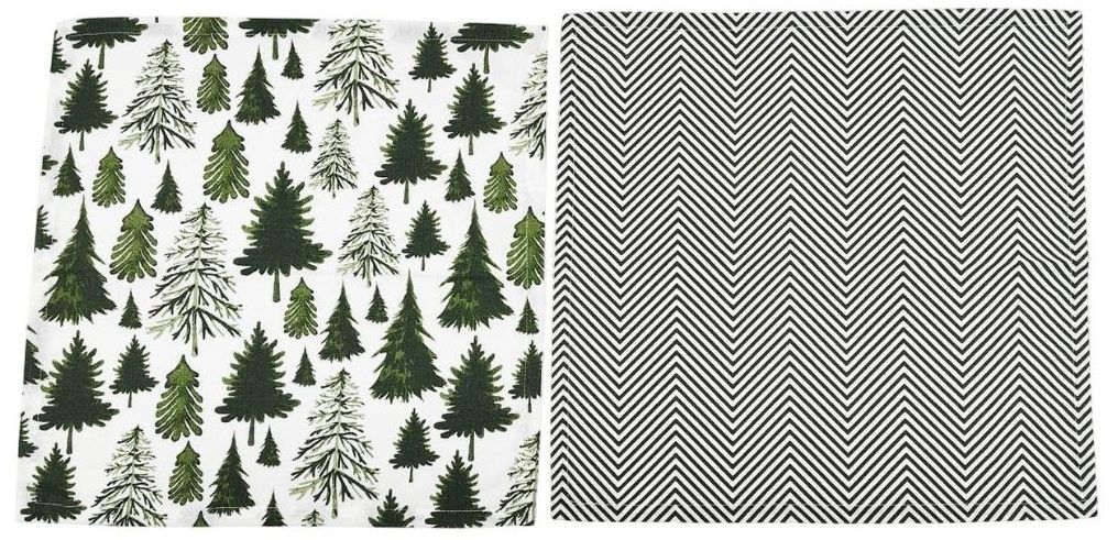 Набір рушників Soho 40x40см Christmas trees 4 шт BS 45565S/1 7111505 фото