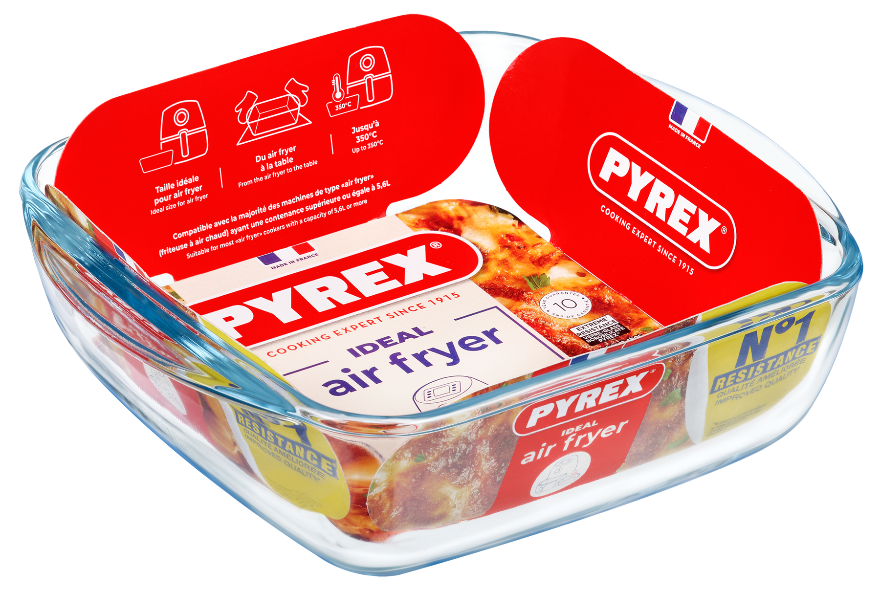 Форма для запікання Pyrex AirFryer, 20x17x6 см (1.0 л) 211B100/7940 7150752 фото