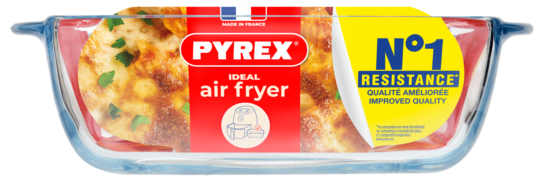 Форма для запікання Pyrex AirFryer, 20x17x6 см (1.0 л) 211B100/7940 7150752 фото