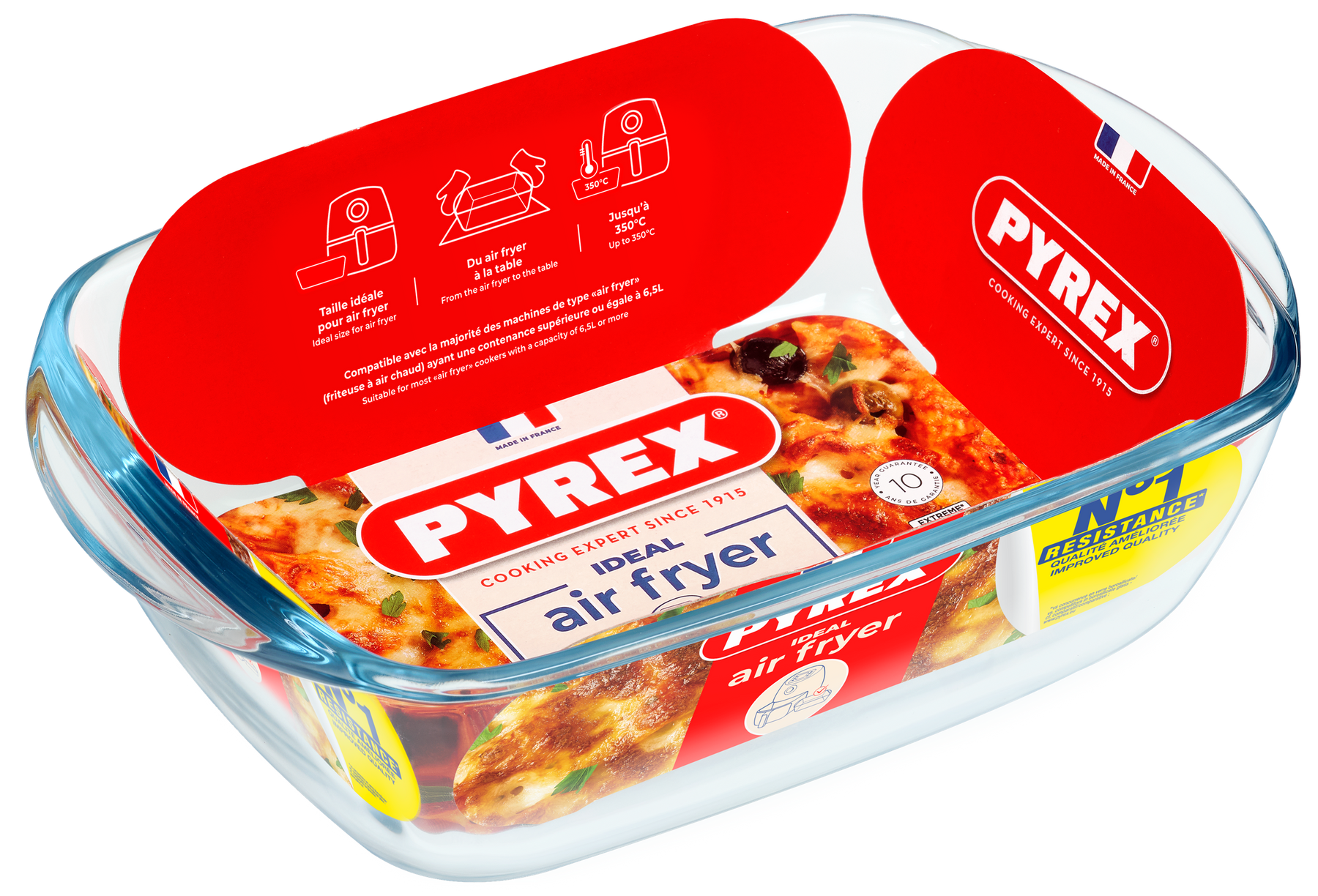 Форма для запікання Pyrex AirFryer, 23x15x6 см (1.2 л) 215B100/7948 7150754 фото