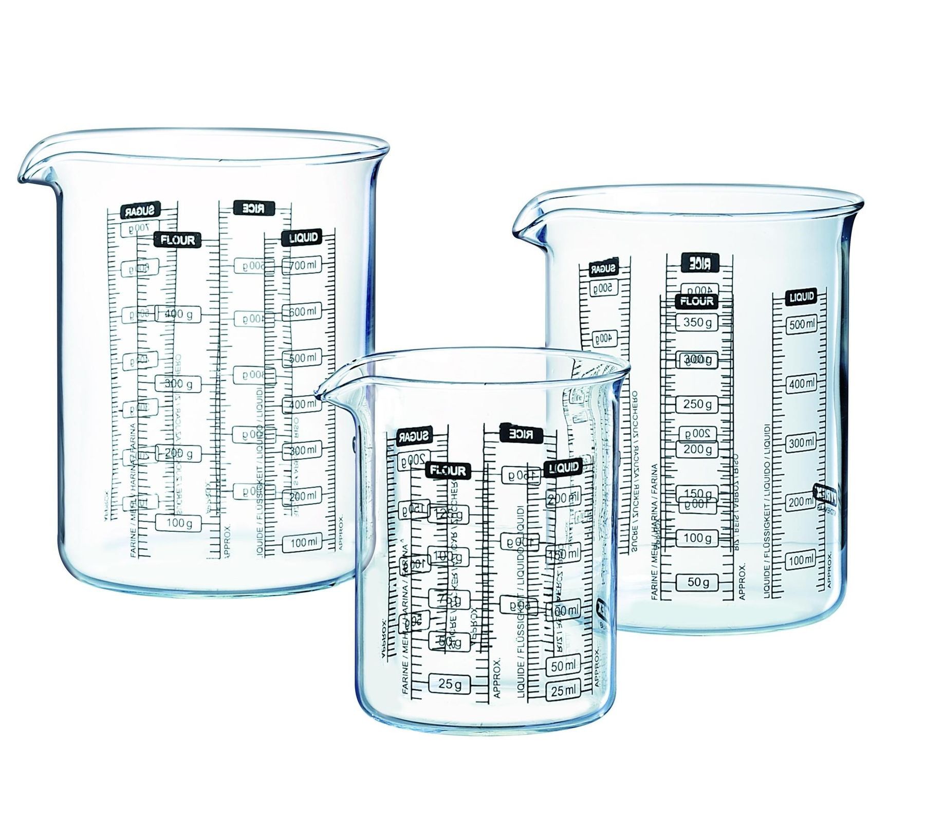 Мірний стакан Pyrex Kitchen Lab (0.25 л) LABBK25/7640 6294812 фото
