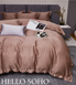 Комплект постільної білизни Soho Євро Boutique 200х230 см Tulip Bisque A130107 6993999 фото 1