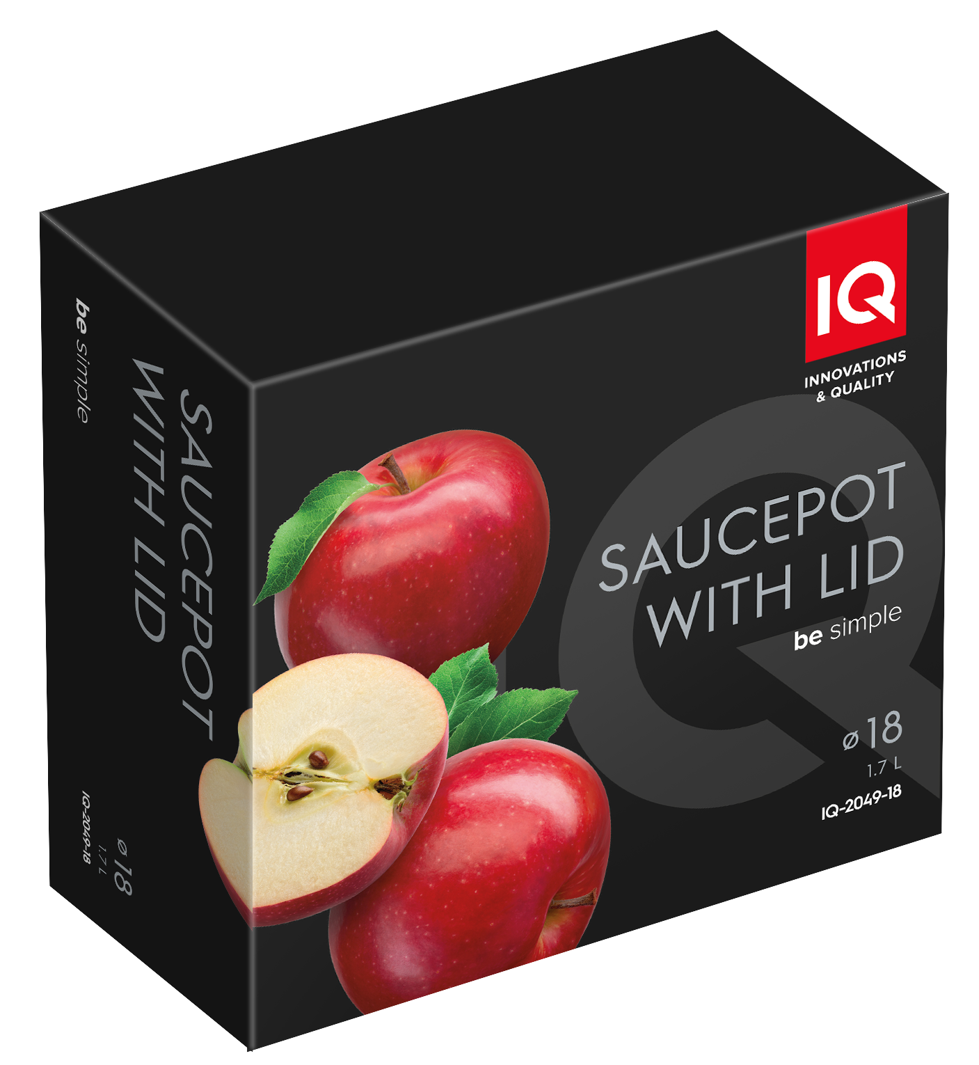 Каструля IQ Be Simple (1.7 л) 18 см IQ-2049-18 6996309 фото