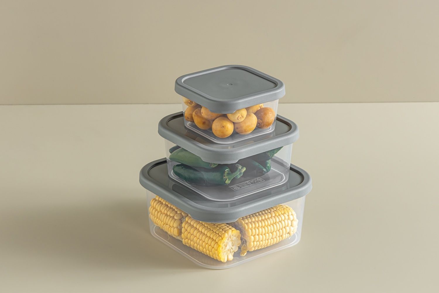 Контейнер Idea Home 00811 Quick Box Gray 0.4 л (00811 Gray) 7180055 фото
