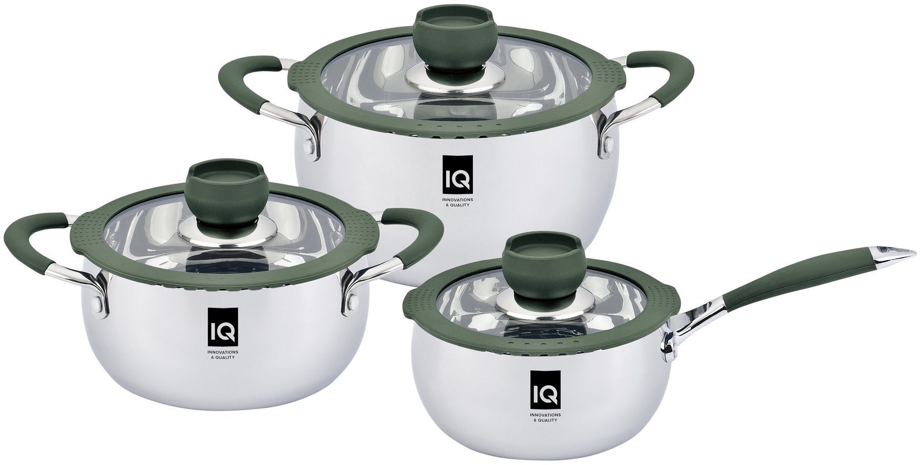 Каструля IQ Be Trendy (2.2 л) 18 см IQ-2044-18 6977597 фото